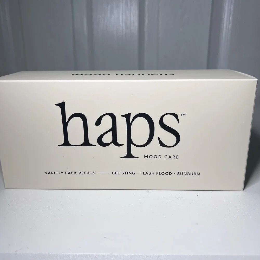 Haps Votive Set Of 3 Dented Candle Refills Mood Care New In Box